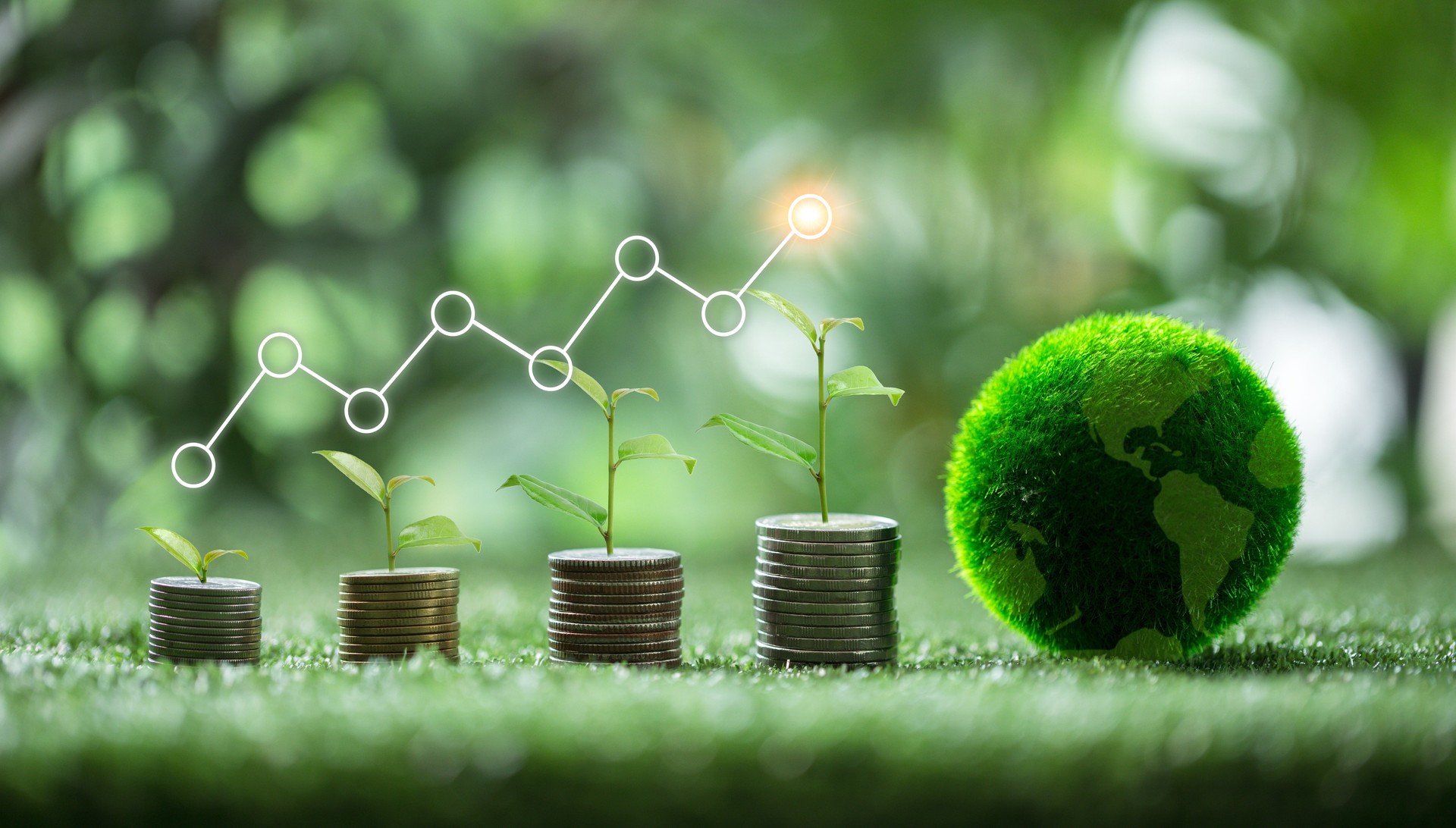 Investing in eco-friendly energy projects not only grows green finance sector but also generates income, promoting sustainable growth for both environment and society. finance, friendly, environment.